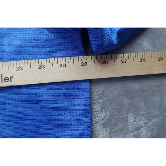 Under Armour Men Loose Fit Blue T Shirt Men's Size 2XL‎ Workout Exercise - Picture 7 of 8